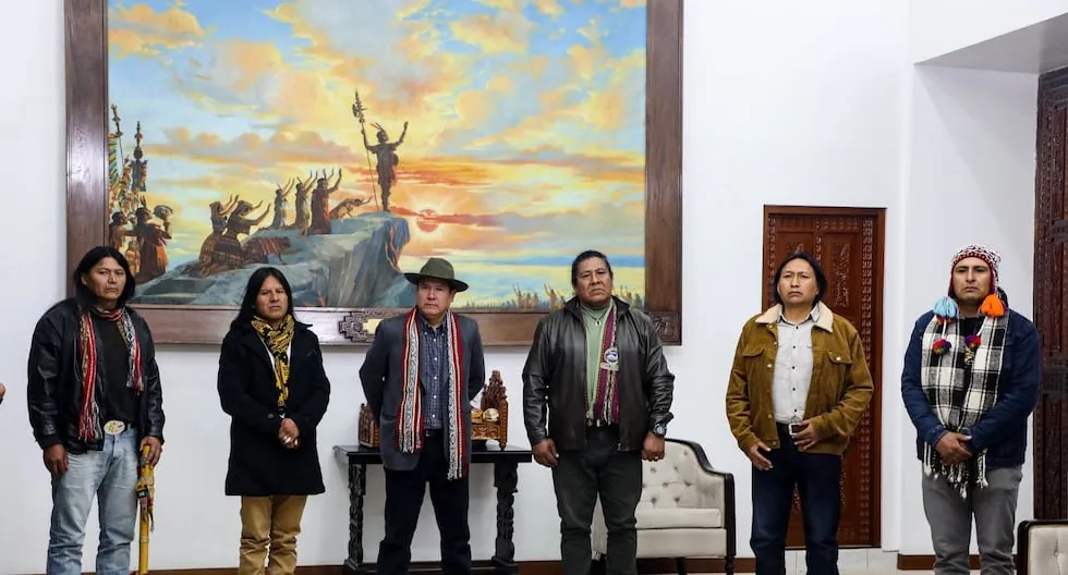 Inca Candidates at Inti Raymi