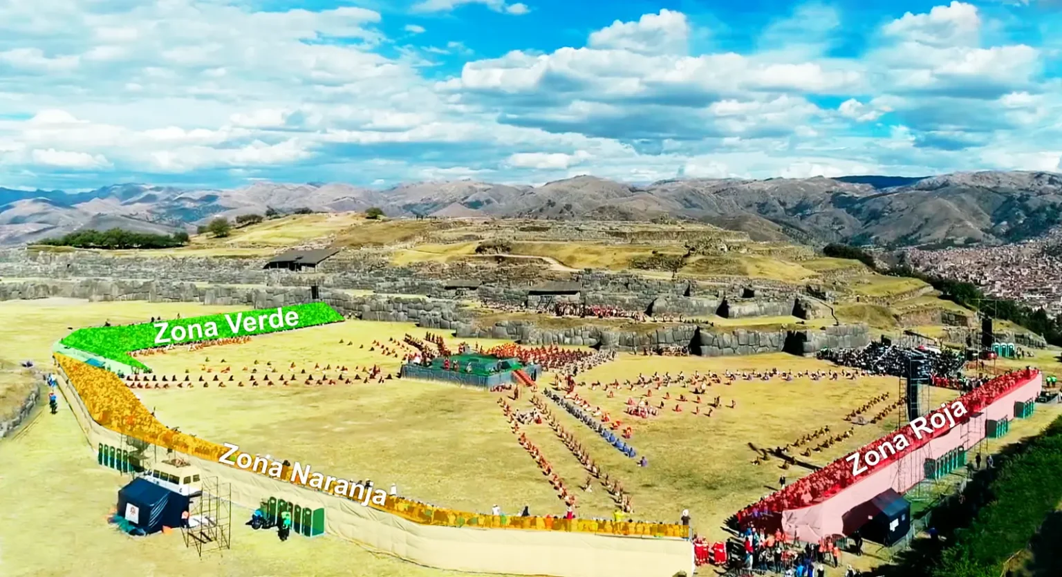 Inti Raymi Grandstands at Sacsayhuamán